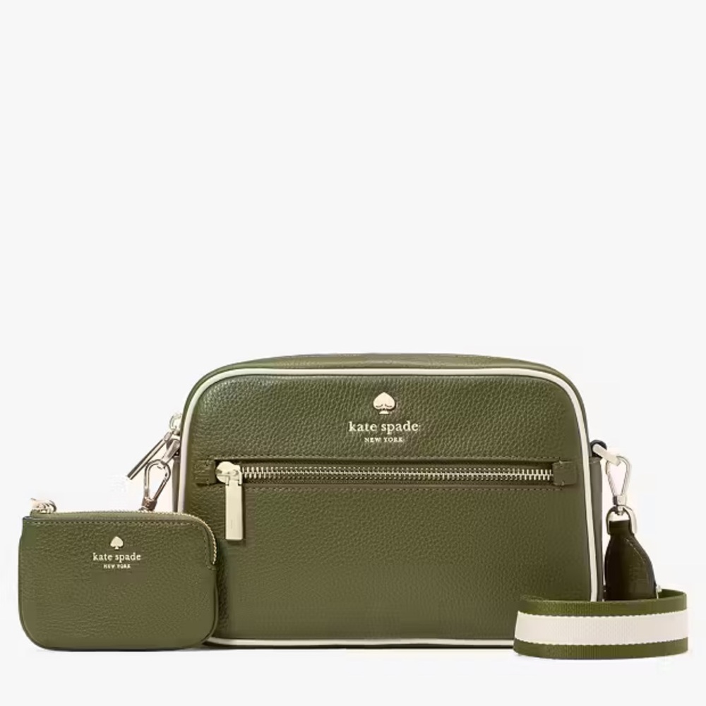 NWT Kate Spade Emma Collorblock Large Crossbody  with matching wallet